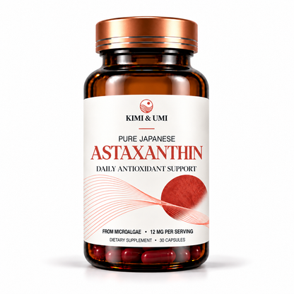 Pure Japanese Astaxanthin - 5 Bottles
