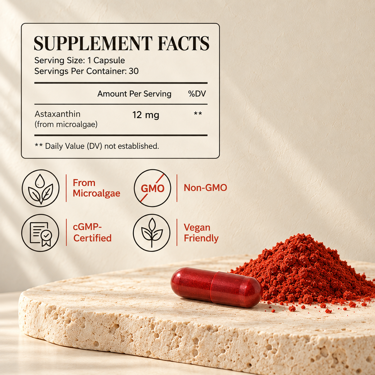 Pure Japanese Astaxanthin